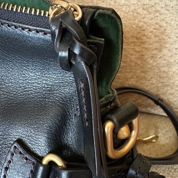 Dooney & Bourke Florentine Large Satchel in Black Leather - Picture 8 of 16